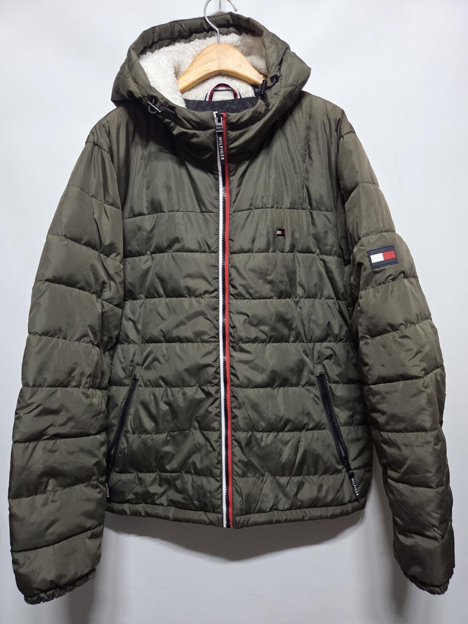 (105) 타미힐피거 경량후드패딩