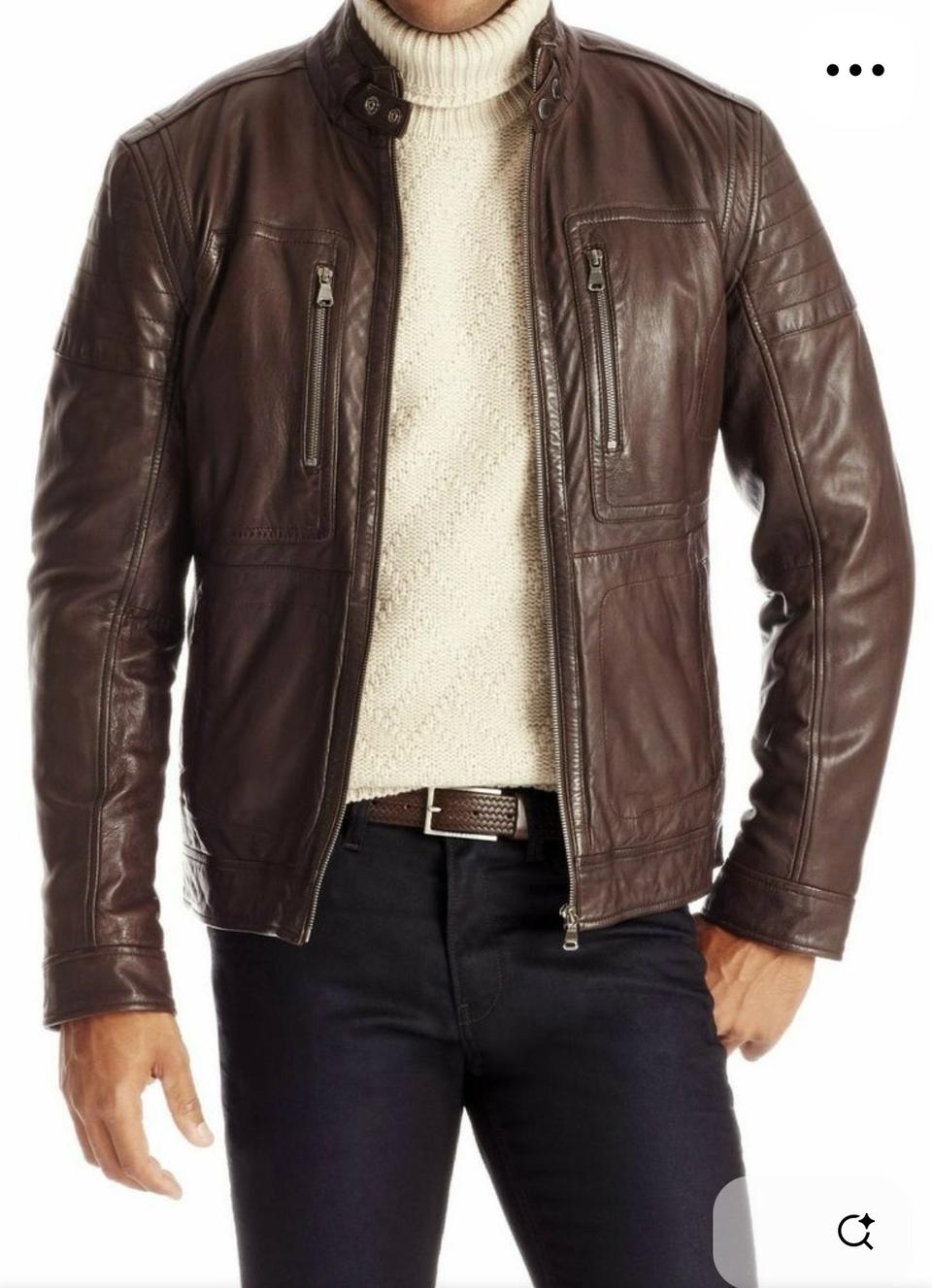 [100] 휴고보스 신형 가죽자켓