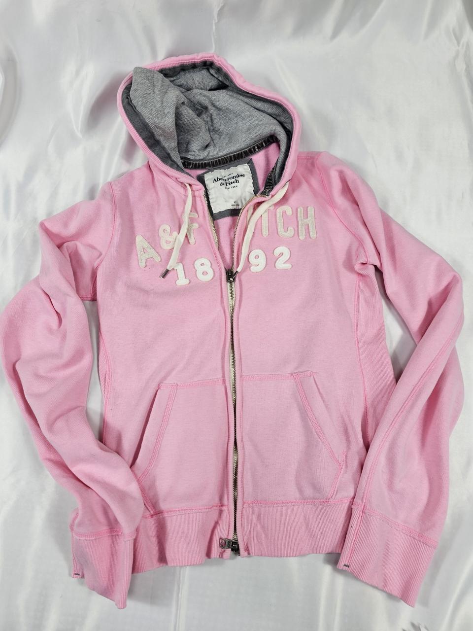 아베크롬비후드집업연핑크