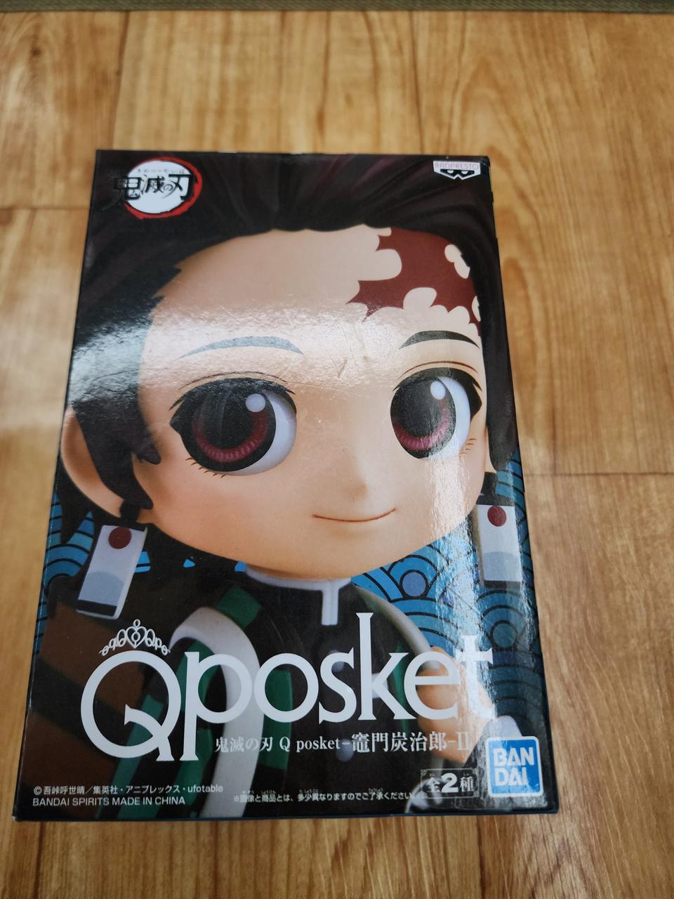 반다이 귀멸의칼날 Q포스켓 탄지로 피규어