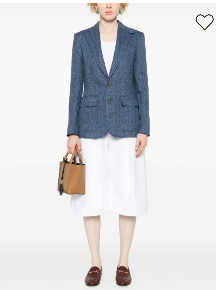 폴로랄프로렌 헤링본 리넨 블렌드 블레이저 자켓/2