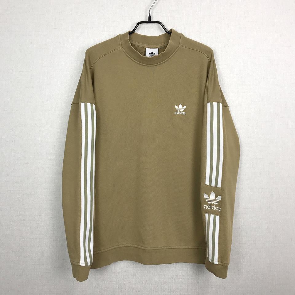 아디다스 락업 크루 올리브 맨투맨 티셔츠 남성XL (100)