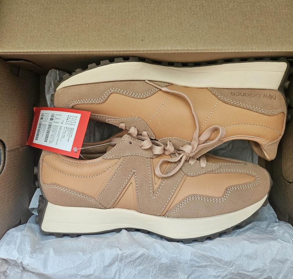 (새상품) 뉴발란스 327 정품 남성 레더 슈즈