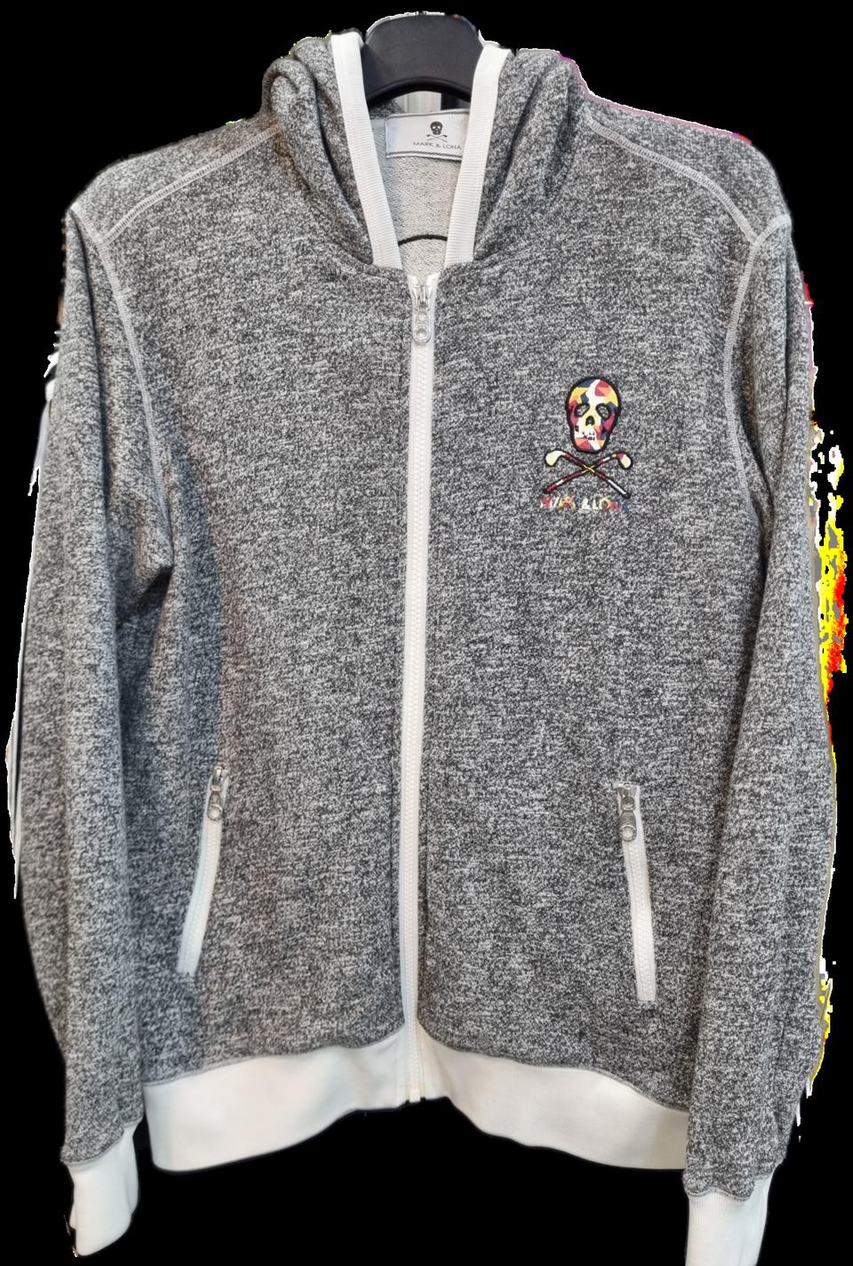마크앤로나 해골 후드집업 XL