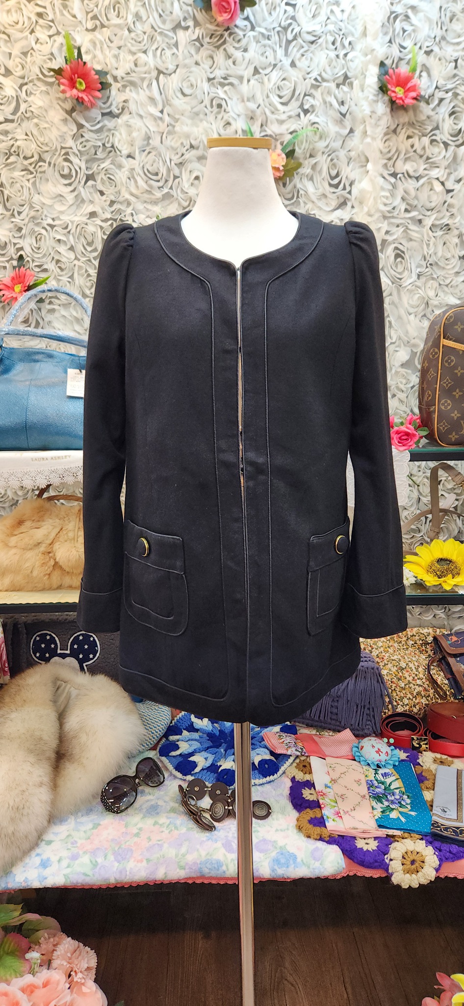 HONEY BUNCH 모 혼방 자켓 (55)