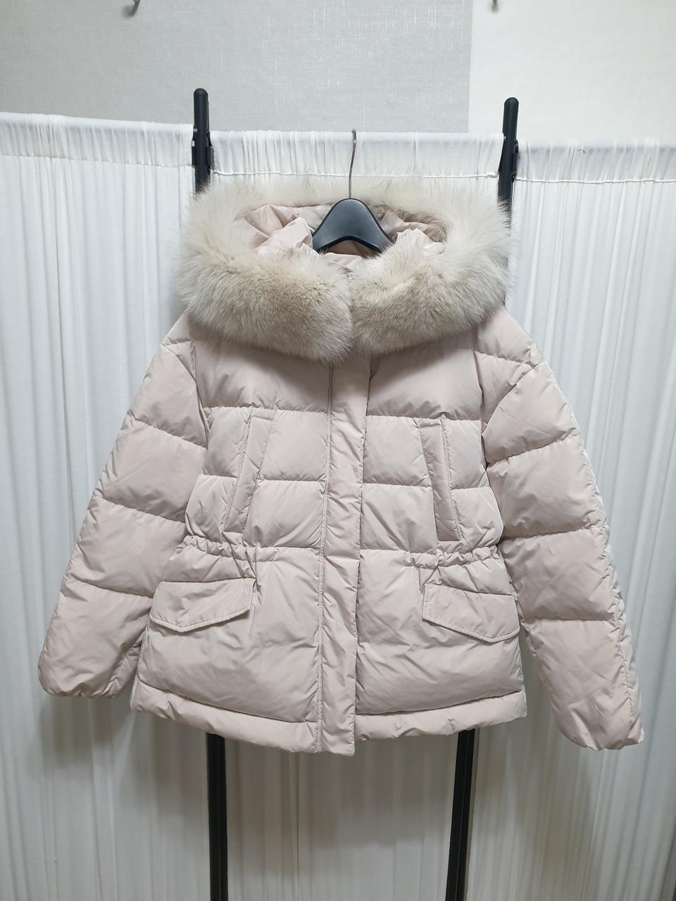 온앤온 폭스퍼 후드 구스다운 패딩 점퍼/1