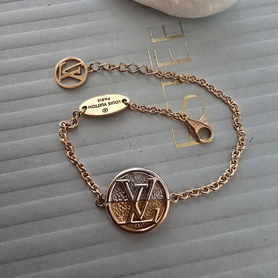 18k핑크골드 코인 팔찌