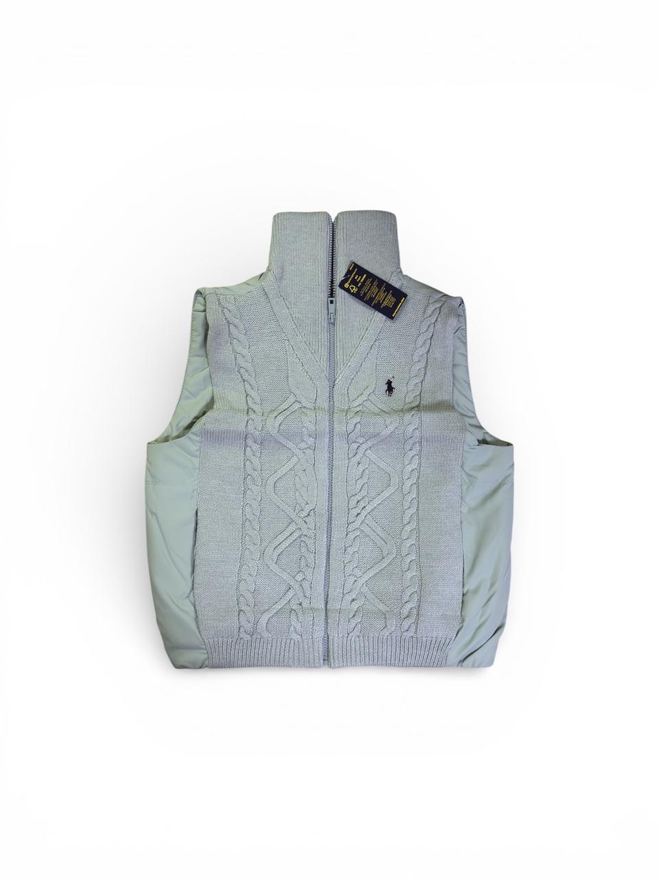 새상품) 폴로랄프로렌 케이블 니트 조끼 패딩