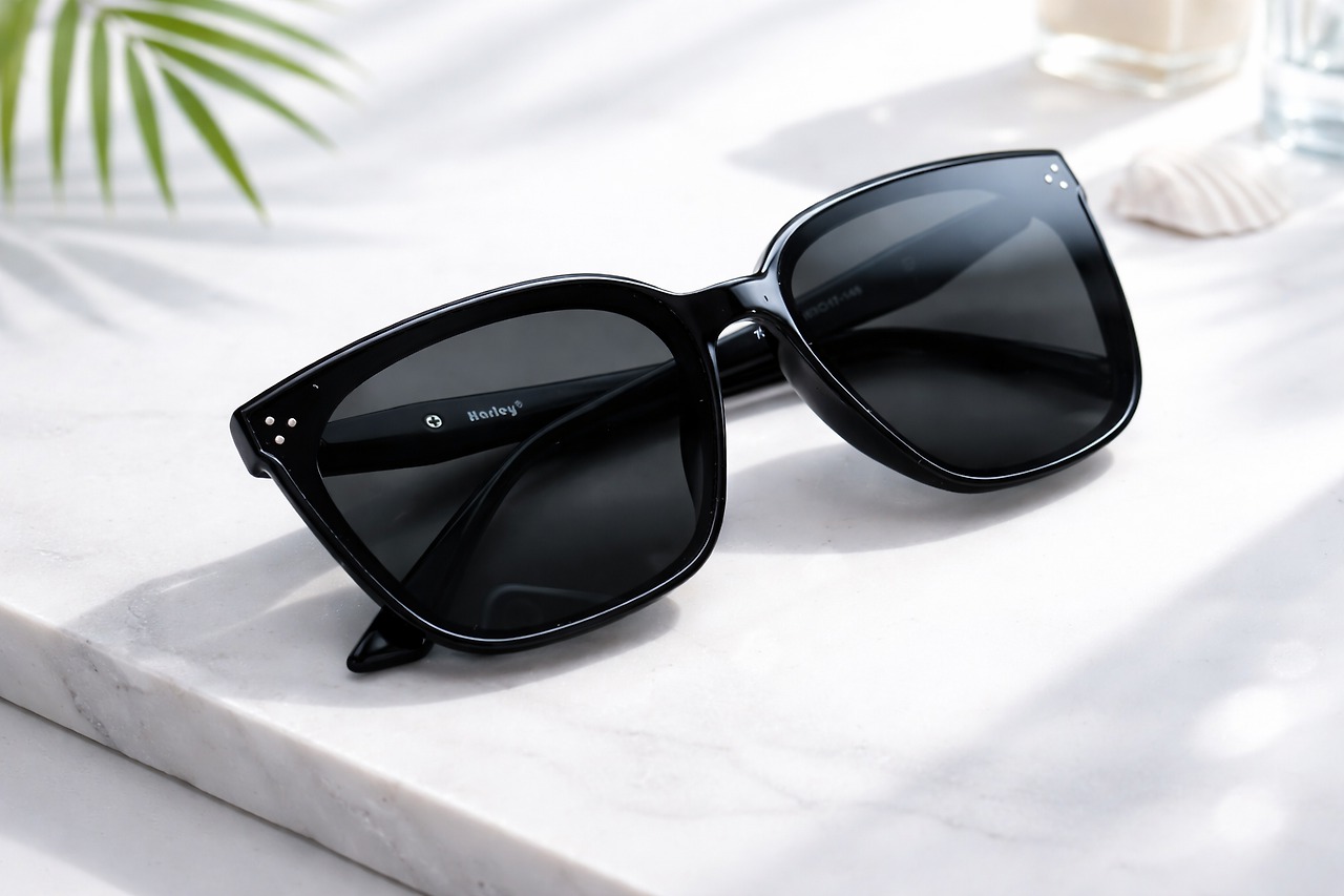 최신상 정품 Harley 블랙   티틴사파이어