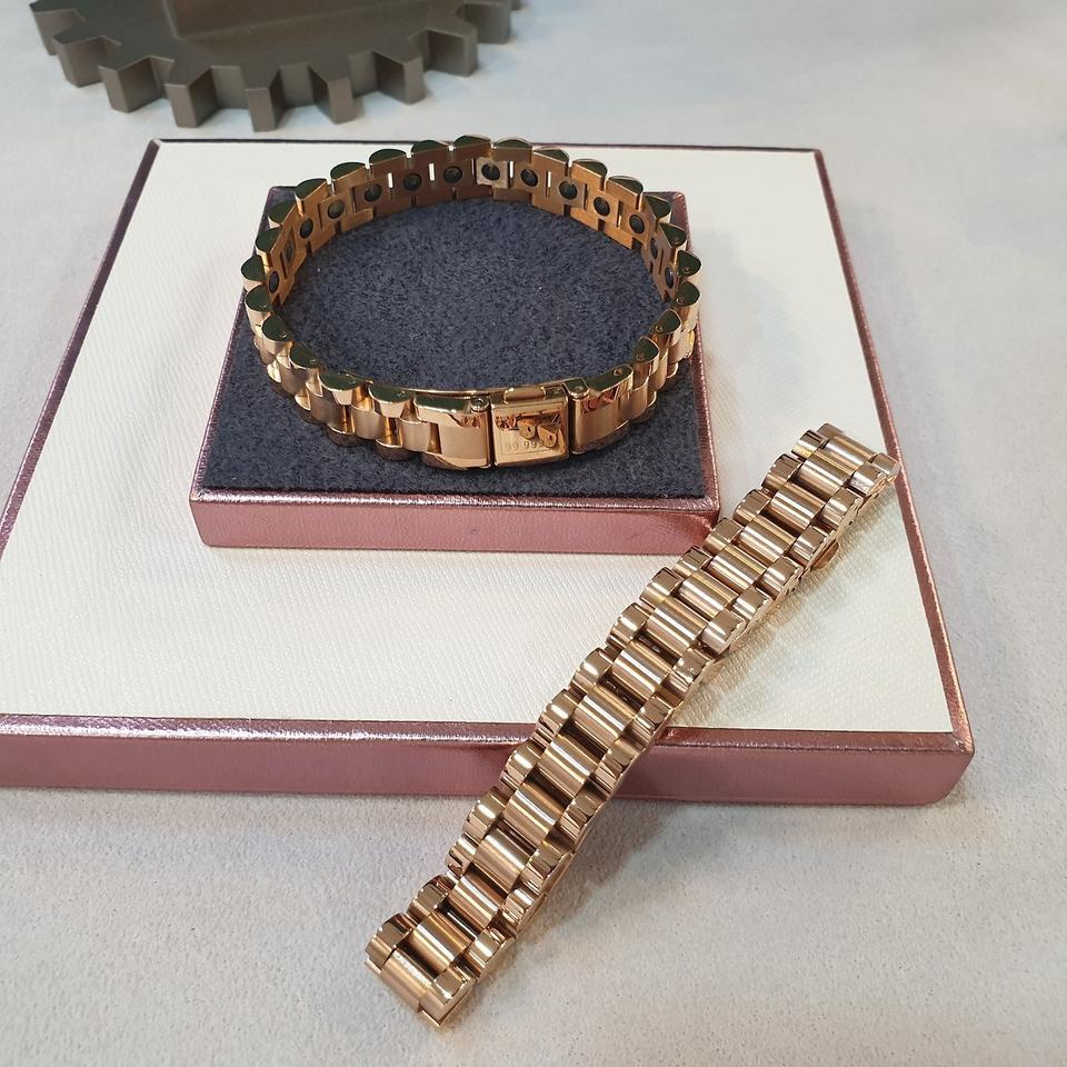 진짜 금처럼 반짝반짝 최고급 로즈골드 GE 팔찌