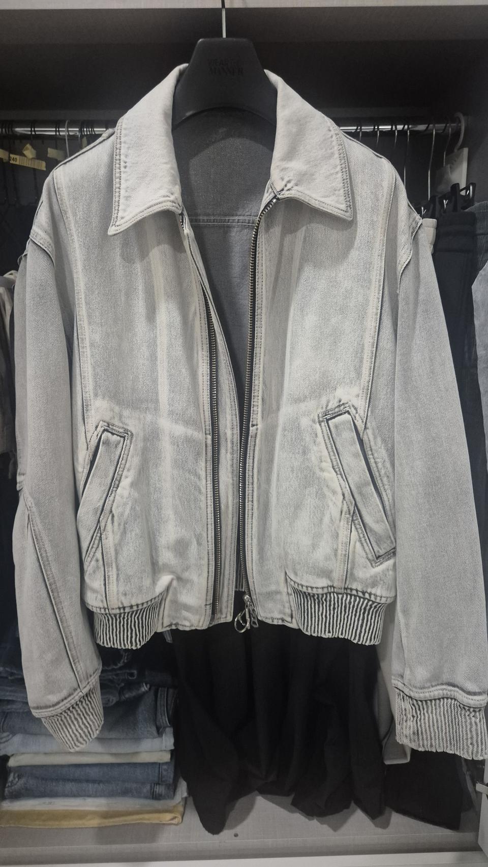 솔리드옴므 24ss 데님자켓