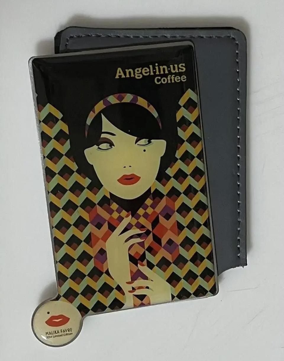 Angel-in-us 말리카 파브르 포켓미러 휴대용거울