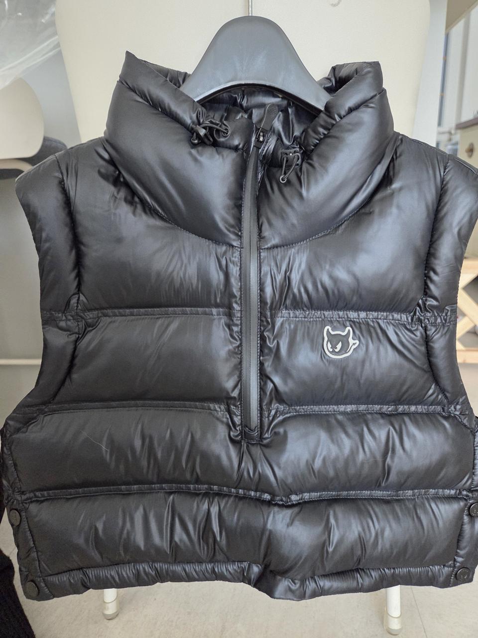 왁 여성골프 숏 패딩베스트