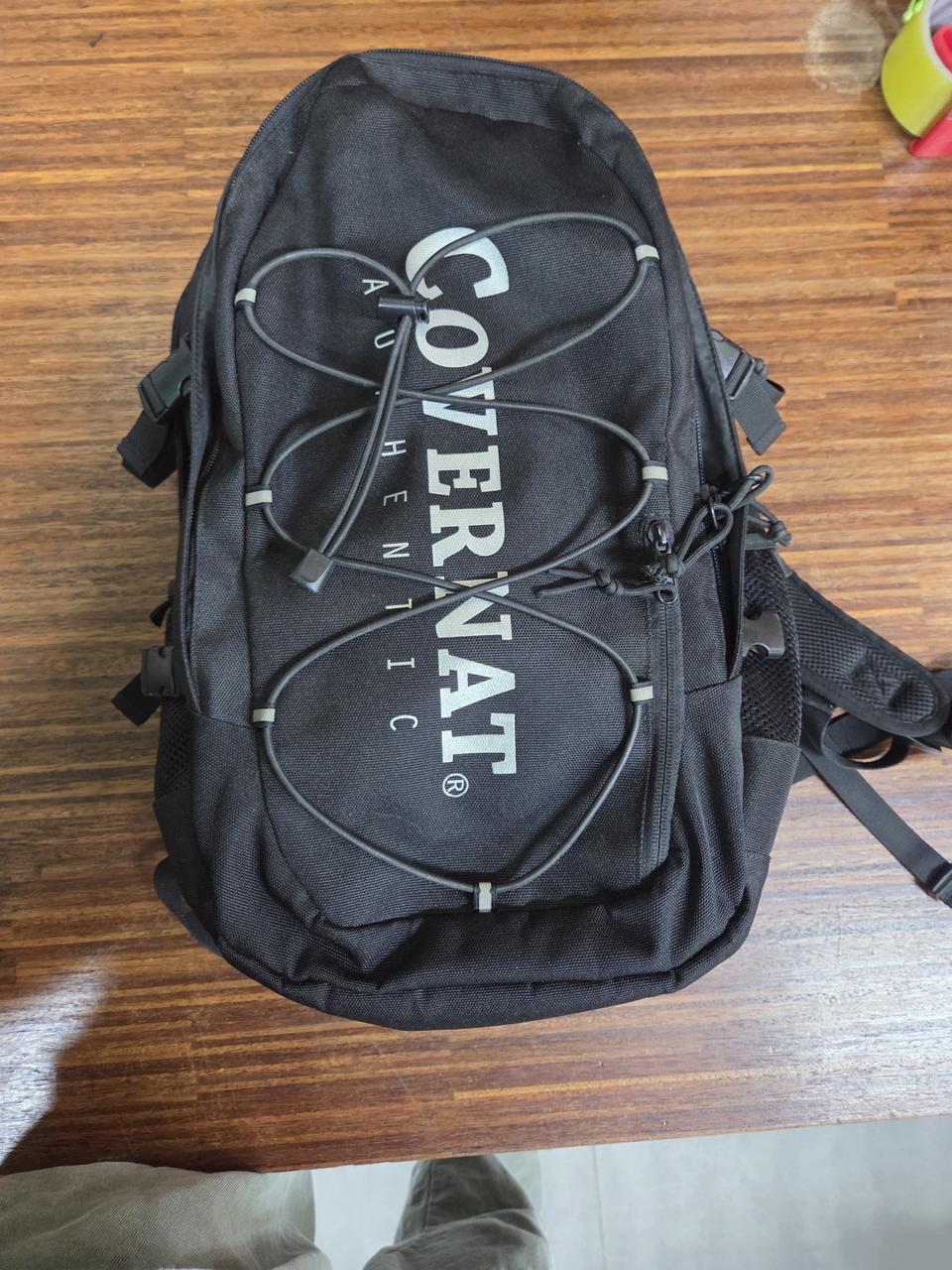 커버낫 어센틱 로고 백팩