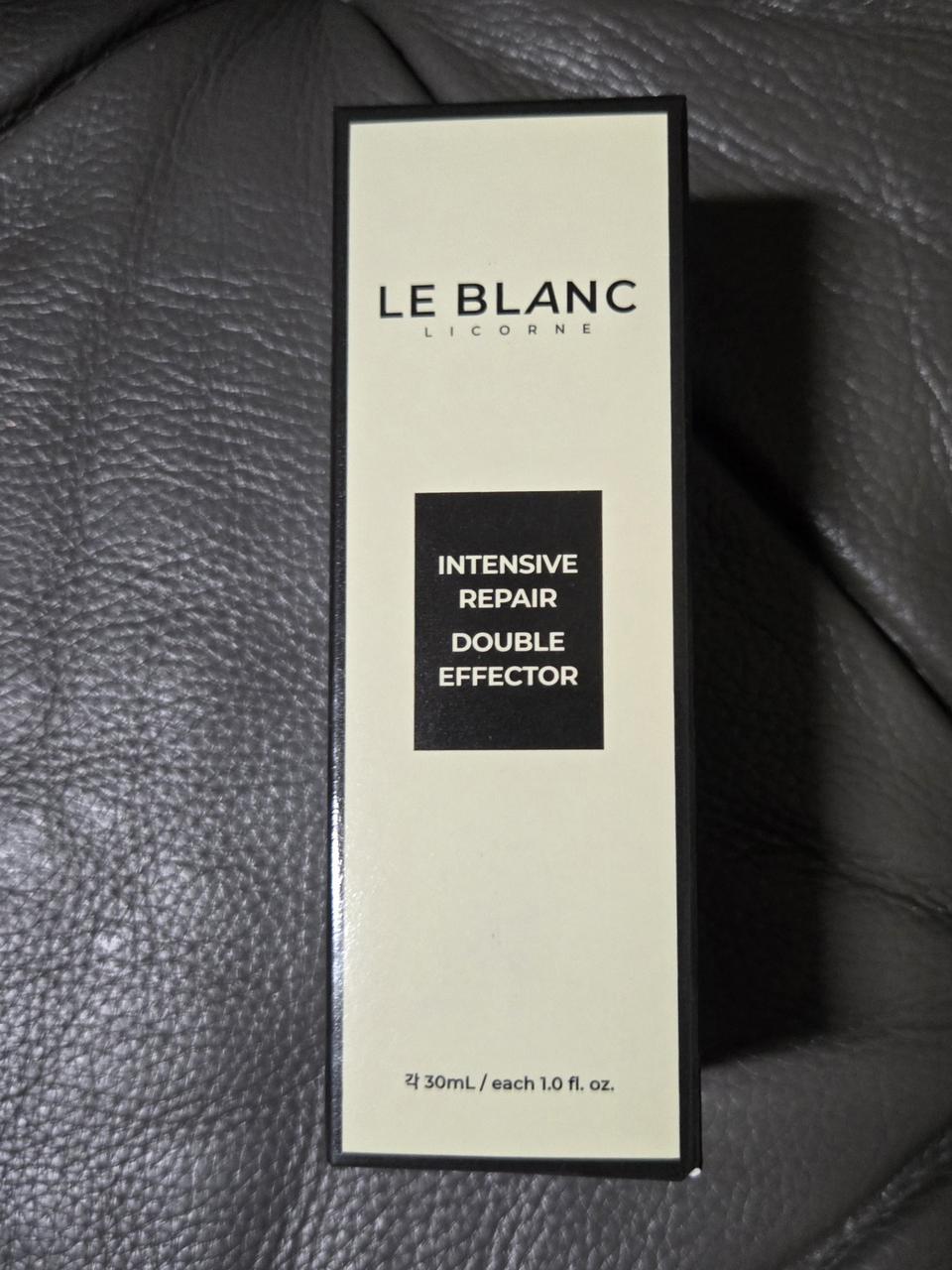 르블랑 리꼼 듀얼 앰플 인텐시브 리페어 더블 이펙터 60ml 미개봉 택포