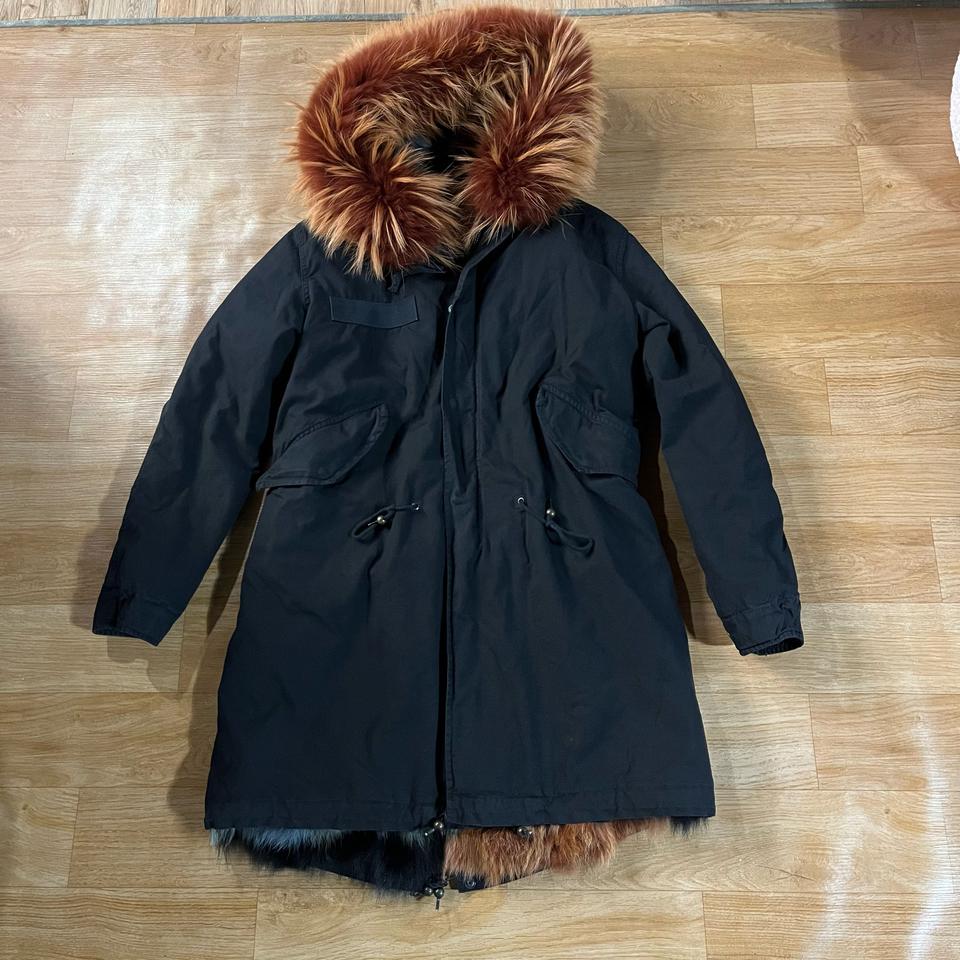 [여66] 미스터앤미세스퍼 라쿤 폭스퍼 야상코트