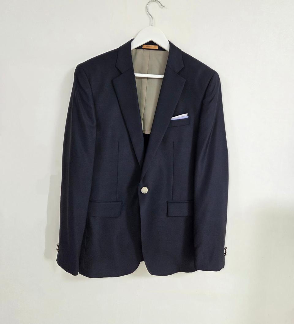 새상품)바쏘 옴므 네이비 정장 상하세트