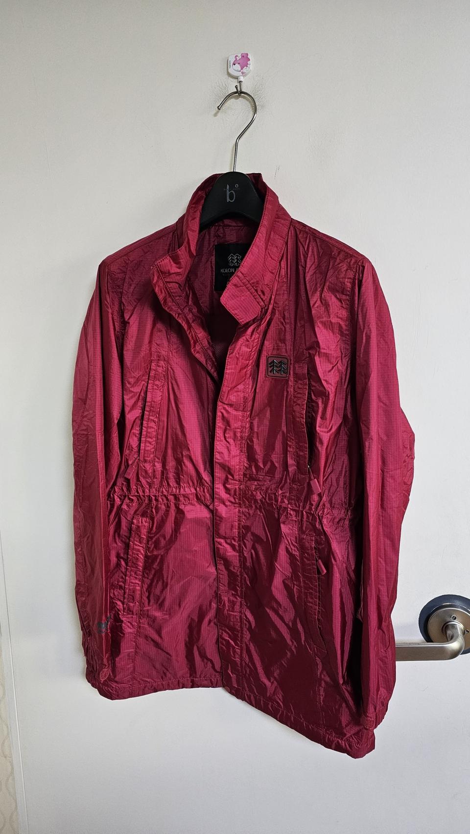 코오롱 아웃도어 롱바람막이 잠바(1.24