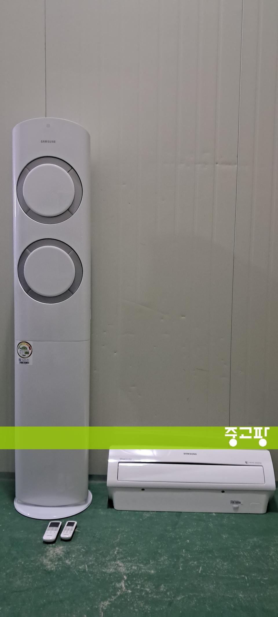 3396 삼성 16+6평 투인원에어컨(화이트+인버터+골드라벨)