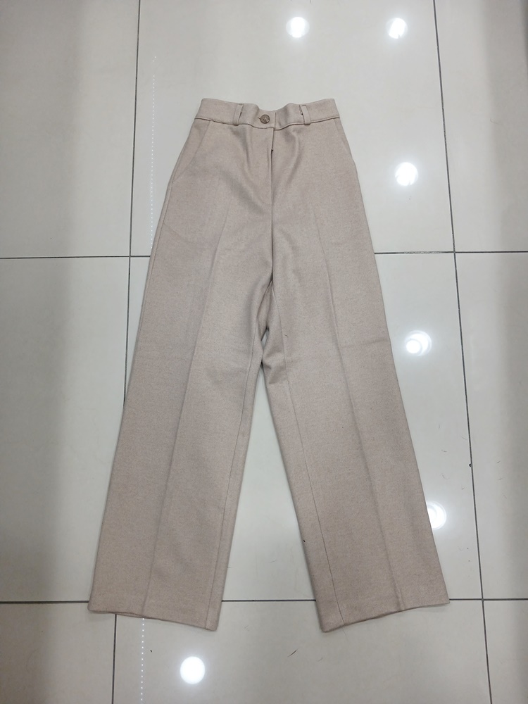 DIVA# 허리밴딩 겨울 통일자 모직 슬랙스 바지 중고 팬츠 