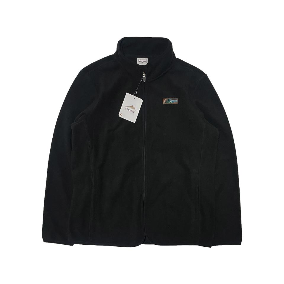 Marmot 마모트 블랙 플리스 집업 자켓