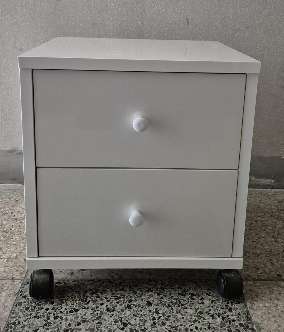 2단 서랍 협탁 수납장