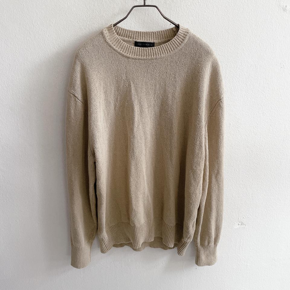 남성XL) 스파오 린넨혼방 니트