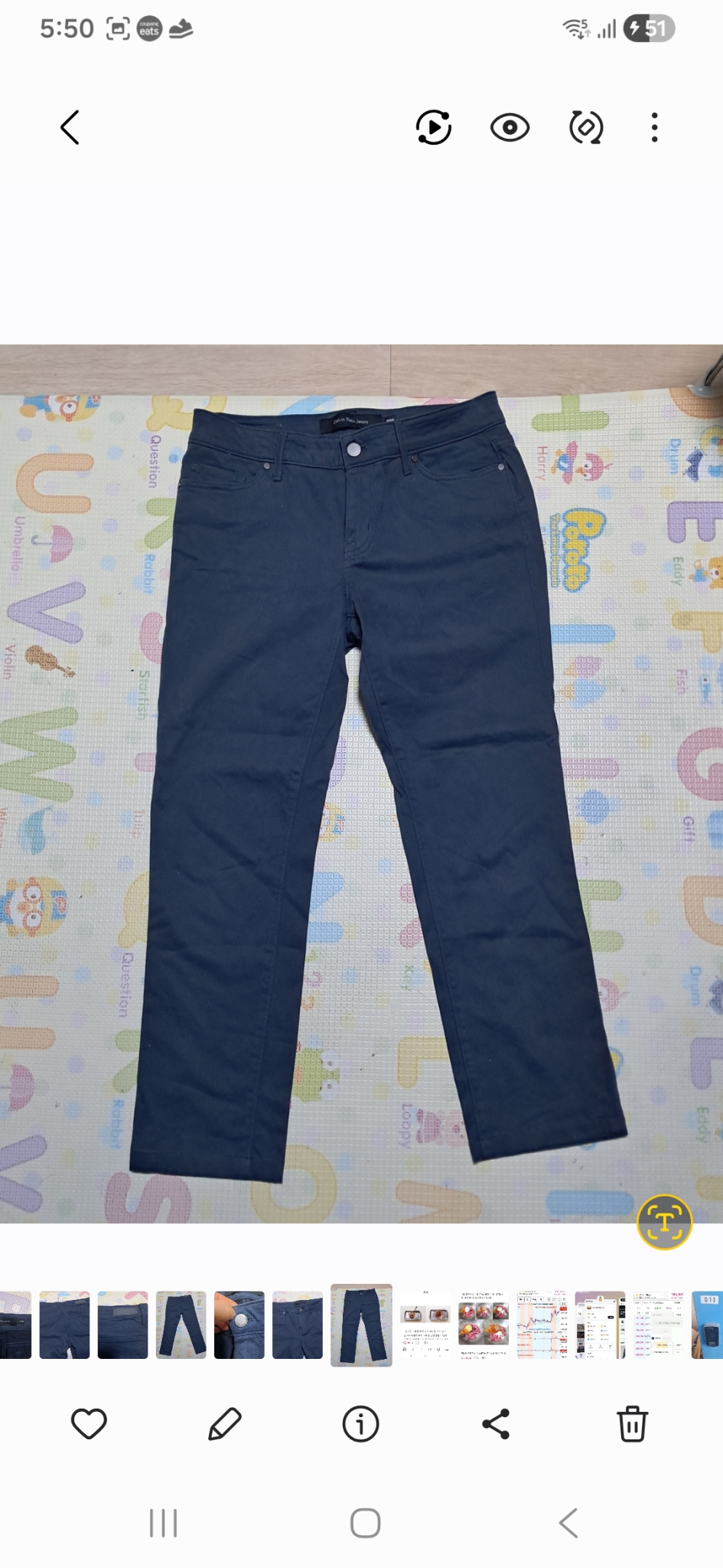 캘빈클라인 여성 청바지 29~30(상태최상)