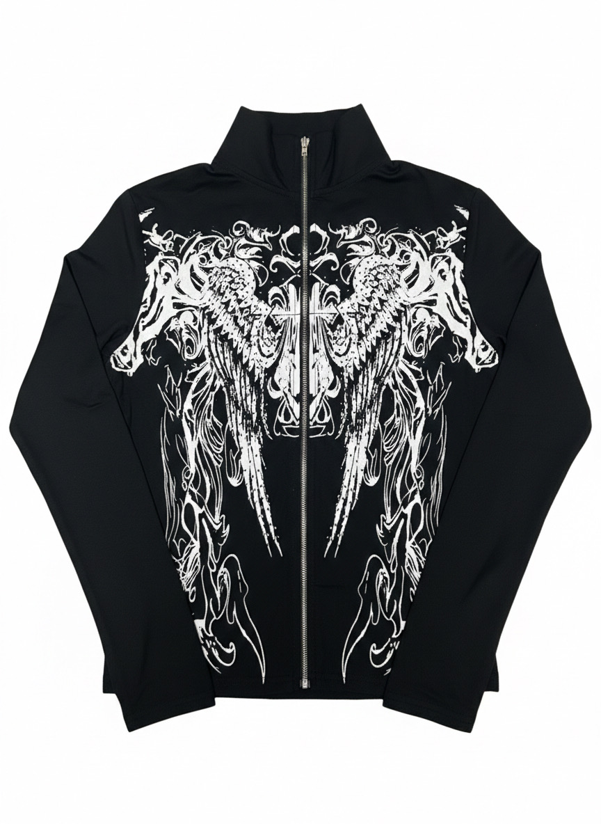 Y2K 락시크 스타일 여성 집업 M(새상품)