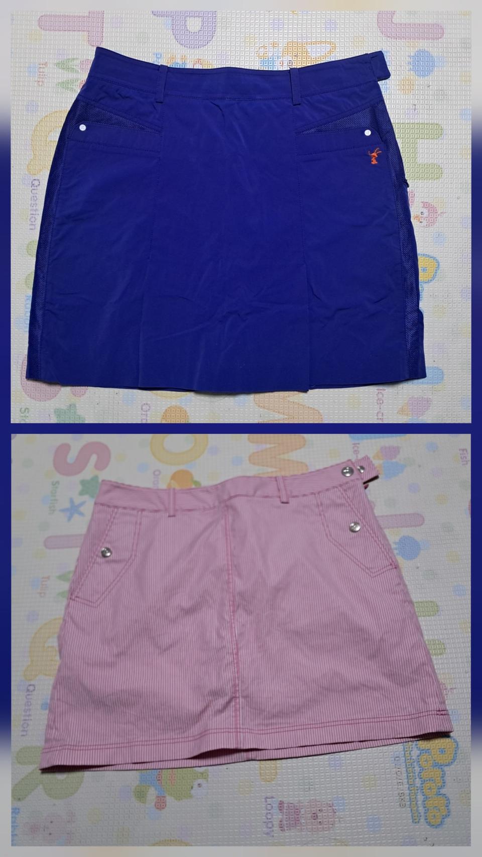 JDX 와 레노마 골프스커트 2개 일괄 70-94사이즈