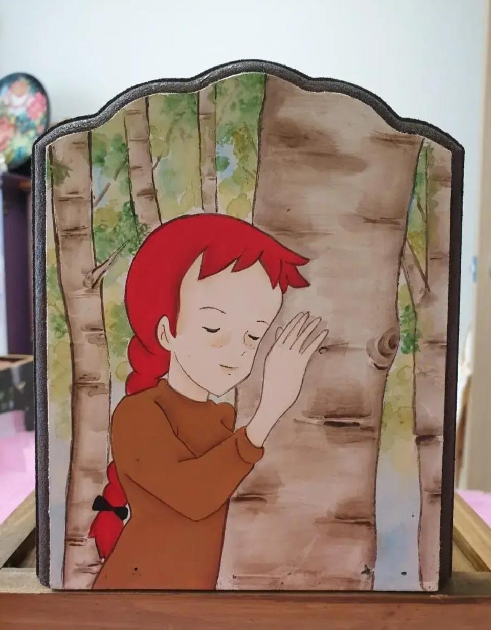 빨간머리앤 휴지꽂이