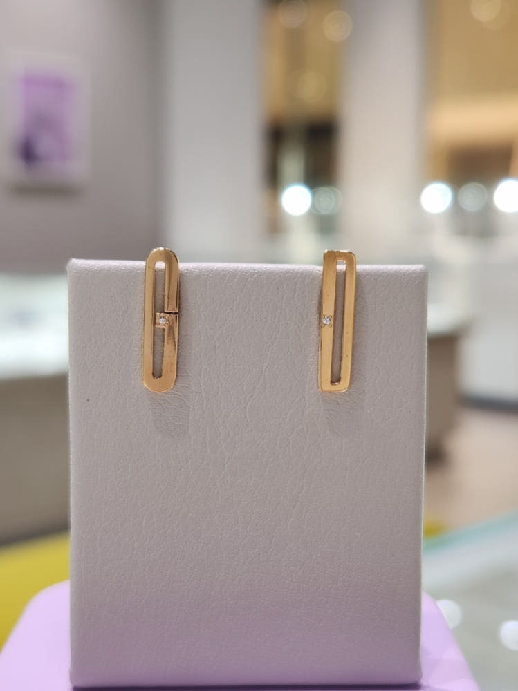 새제품♡골든듀 18k다이아몬드 귀걸이♡정가85만원