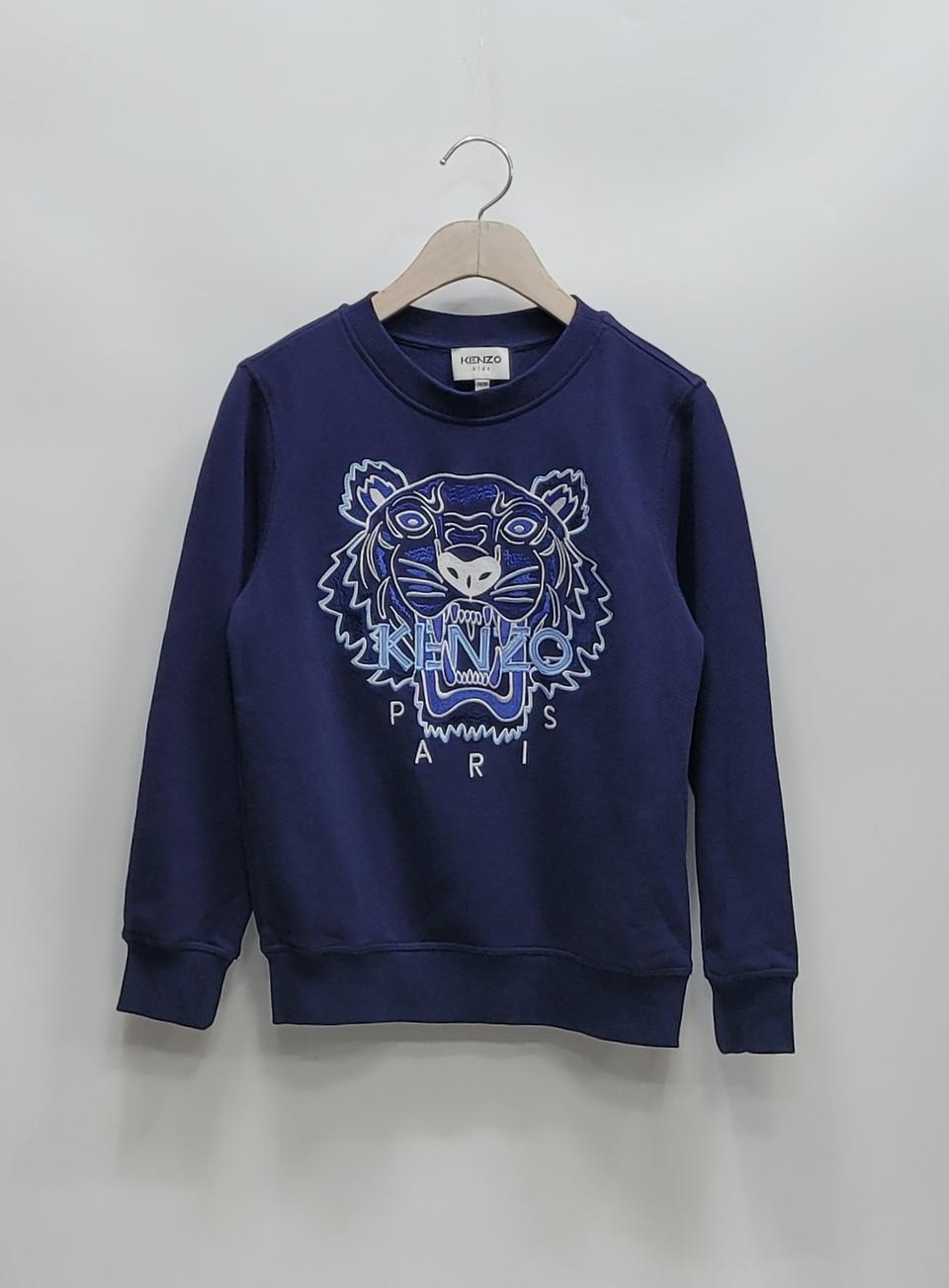 KENZO 22FW 갠죠 키즈 타이거 맨투맨 / 아동 10A (140)