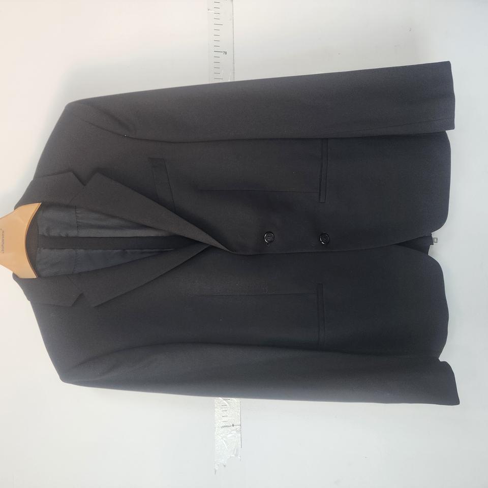 지방시 블랙 남성 백지퍼 자켓