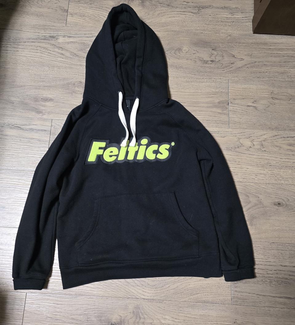 Felitics 펠틱스 블랙 후드티ㅡ프리