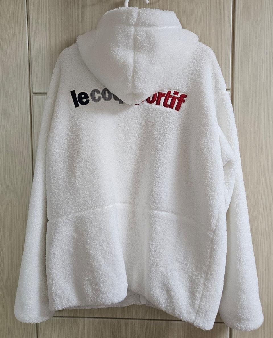 [최저가]르꼬끄 양털 뽀글이 후드집업 플리스 후리스 자켓 점퍼 - 화이트