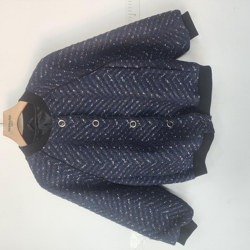 3.1 디자인 트위드 봄버 점퍼