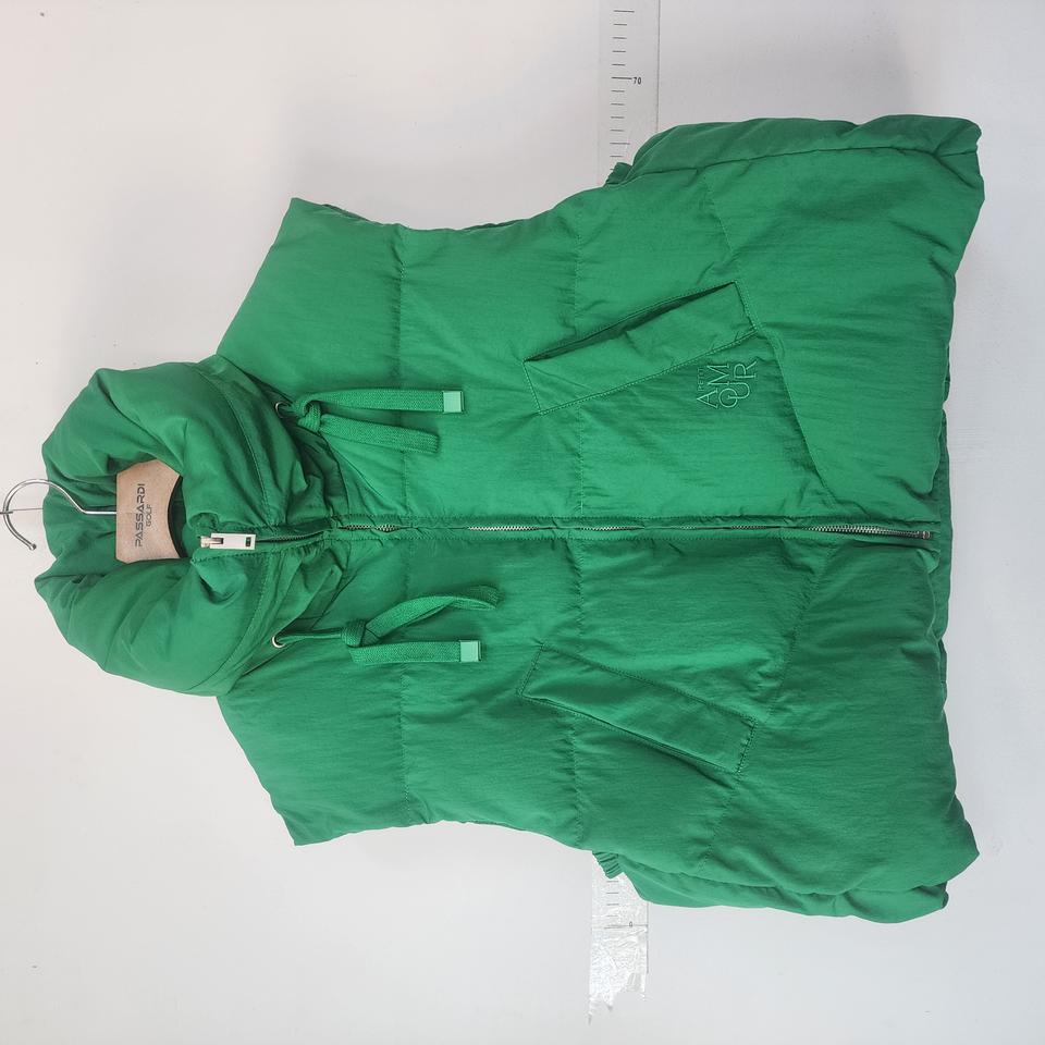 반에이크 그린 패딩 조끼