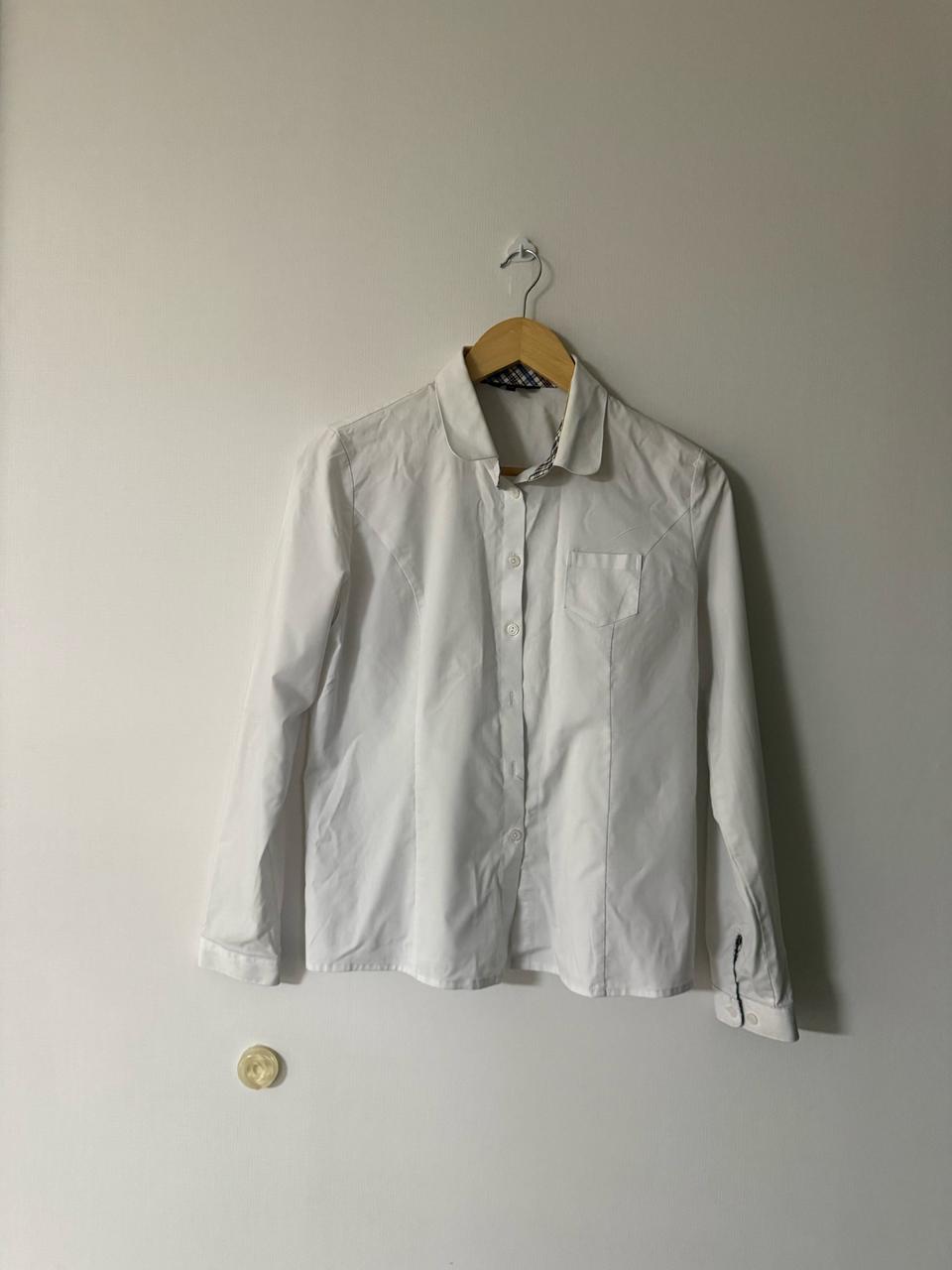 스쿨룩스 총기장61 가슴45 여자교복셔츠105