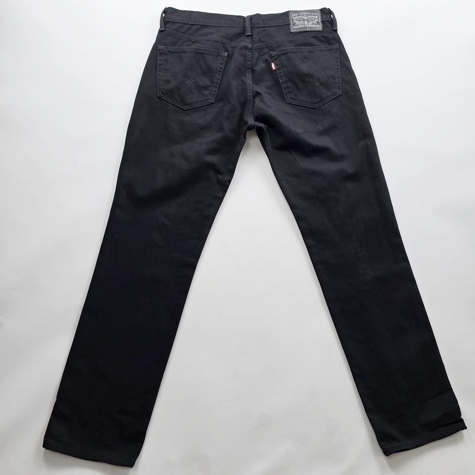 리바이스 청바지 약스판 흑청 데님 사이즈34 R4382