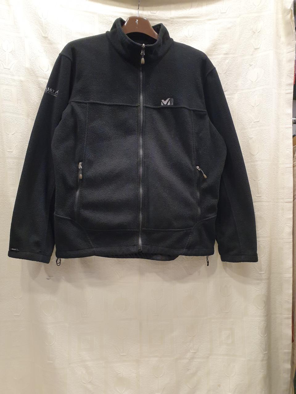 밀레 플리스 집업자켓 110 블랙