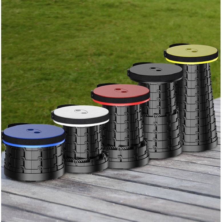 폴딩 자바라 높이조절 접이식 의자/ PUQ083