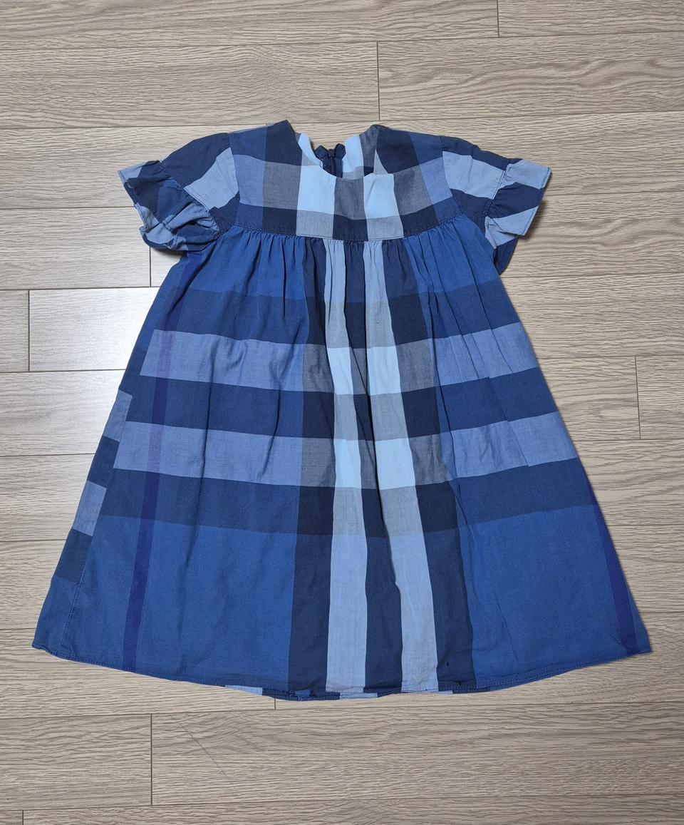 여아 체크 원피스
