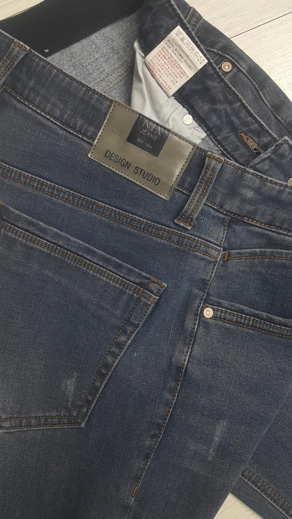 닉스(사방스판) 얇은기모청바지 30~31"(No.33)S급! 드라이완료!