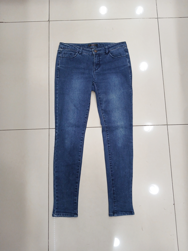 로엠 67 약26사이즈 스키니 슬림일자 청바지 반기모 중고 