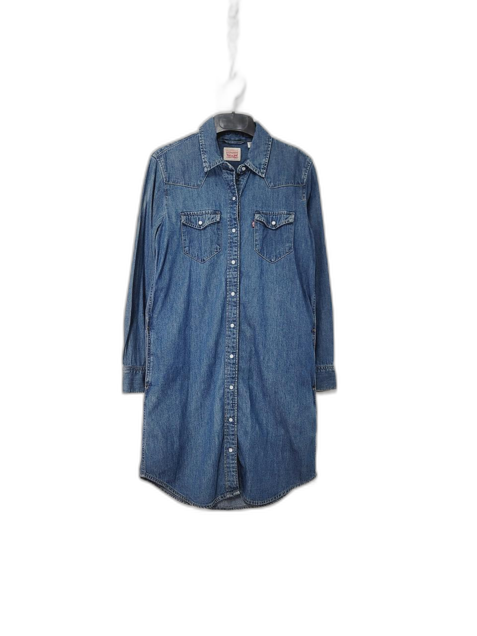 LEVIS 리바이스 여성 청남방 데님 롱셔츠