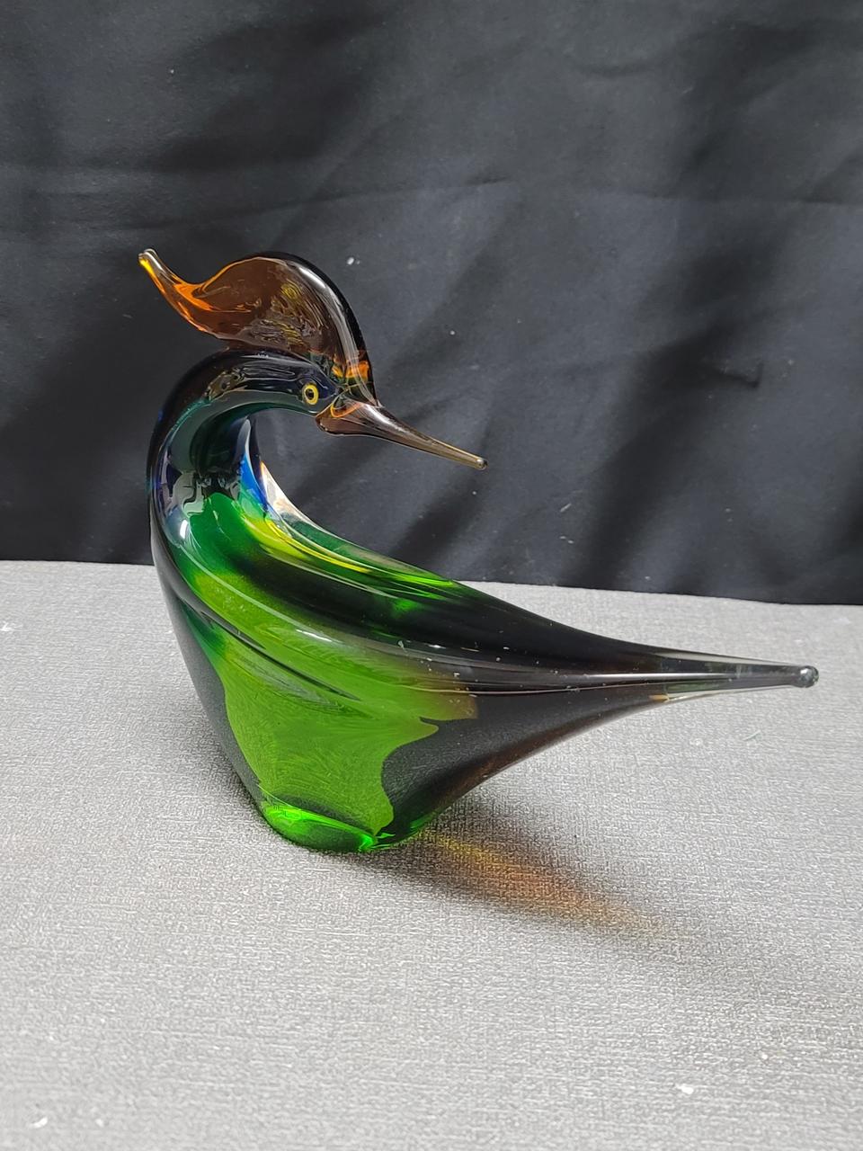 빈티지 유리 새