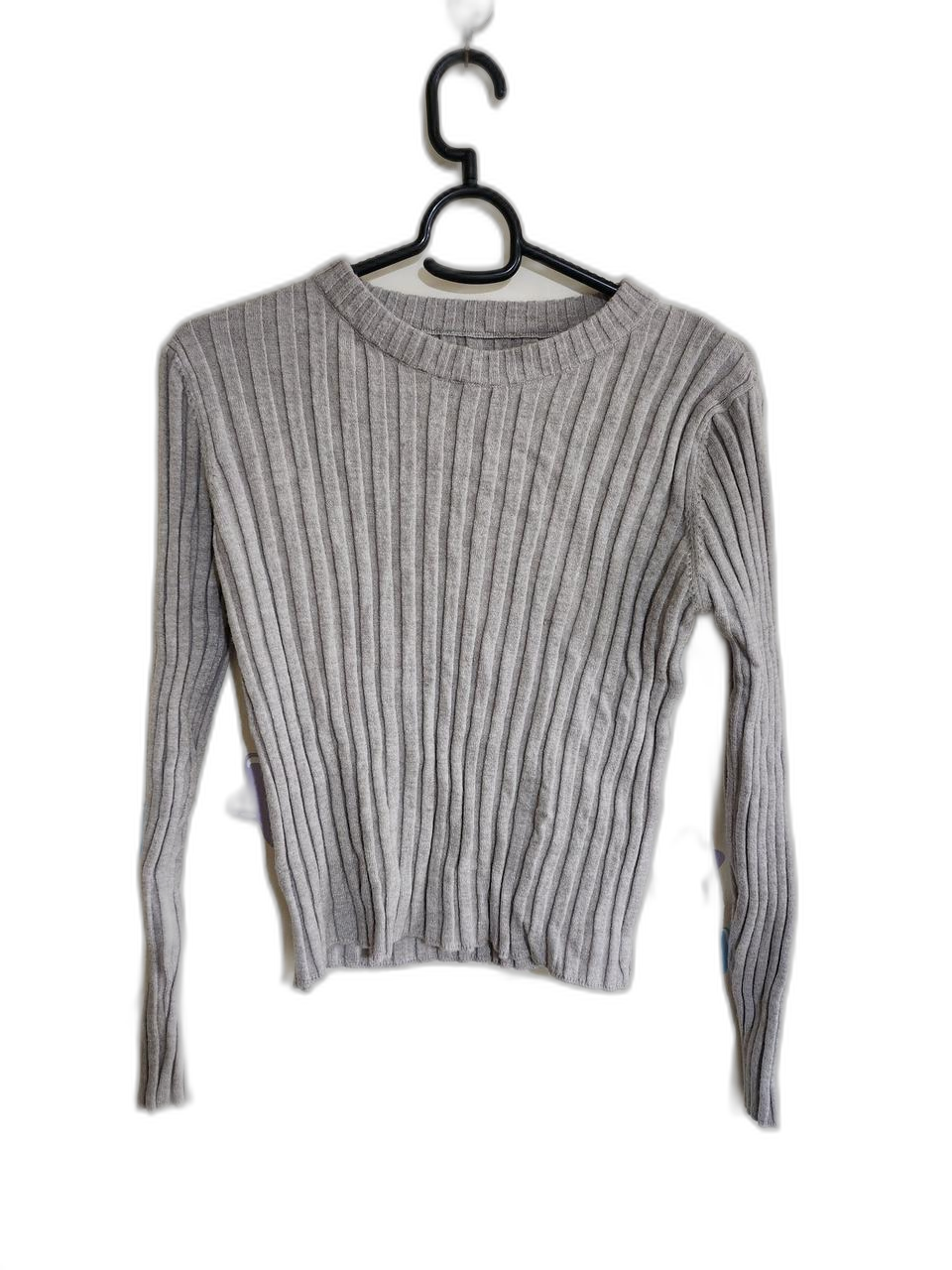 골지 긴팔 니트티