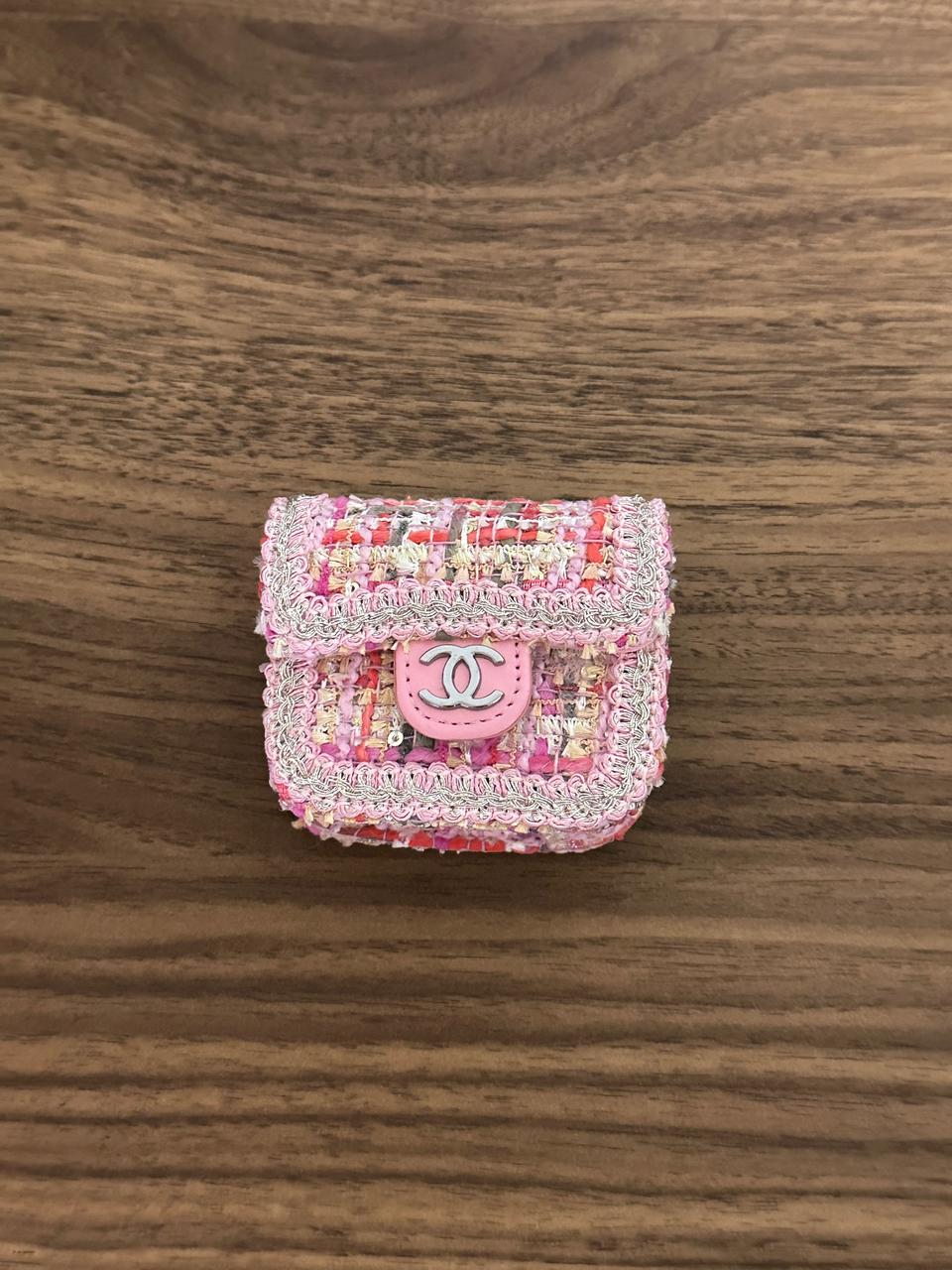 트위드미니가방 키링