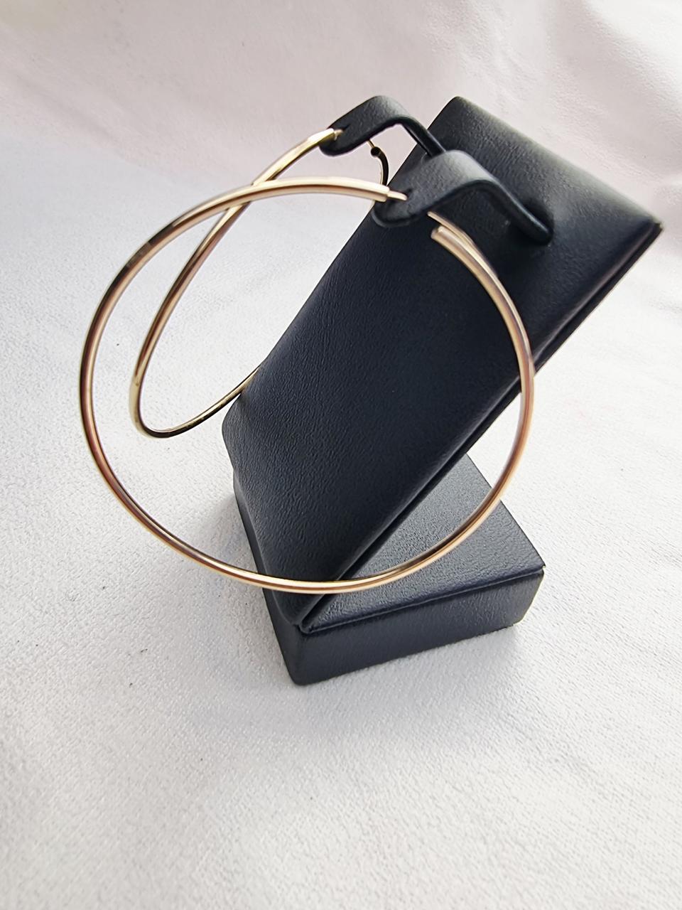 14k  큰  링 귀걸이